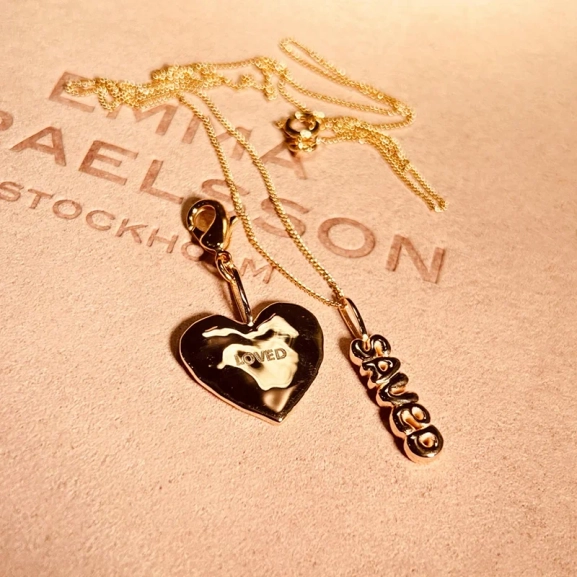 Saved Bubble Necklace Gold - Emma Israelsson - 1-2 dagars leverans &  gratis paketinslagning