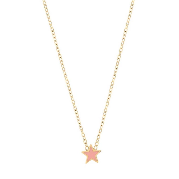 Sky Necklace Kids Pink Gold - Edblad - Snabb frakt & paketinslagning - Nordicspectra.se