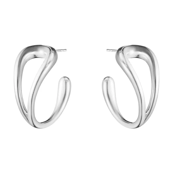 Mercy Swirl Hoops - Georg Jensen - Designschmuck mit schnellen und sicheren Lieferungen