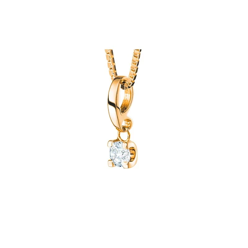 Schalins - Seine Halsband 0.15ct Guld