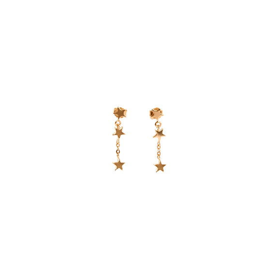 Galax Ohrringe Gold von Sofia Wistam, Schneller Versand - Nordicspectra.de