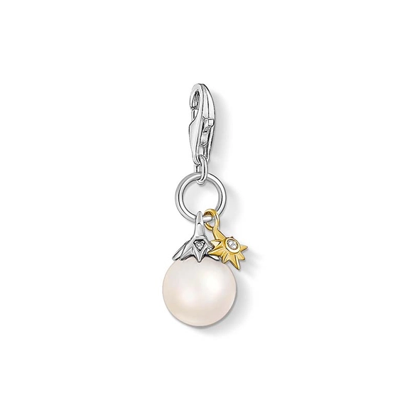 Charm-Anhänger Perle mit Stern von Thomas Sabo, Schneller Versand - Nordicspectra.de