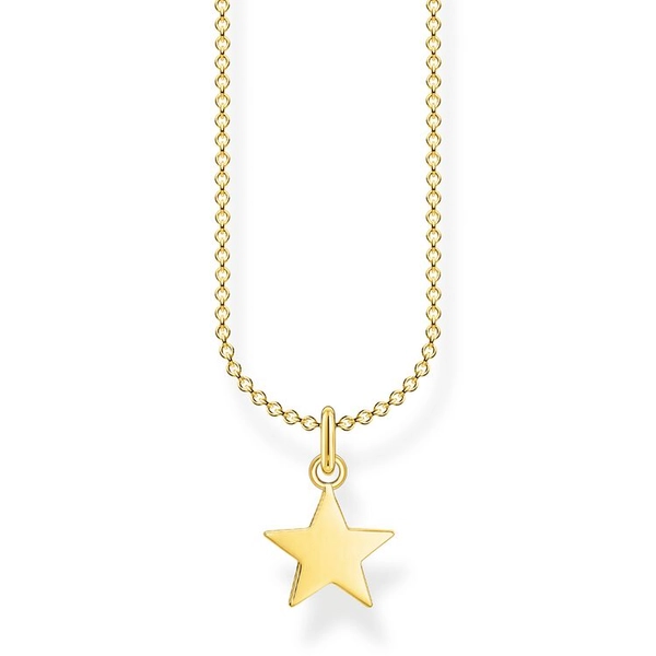 Halsband med Stjärna Guld - Thomas Sabo halsband - Snabb frakt & paketinslagning - Nordicspectra.se