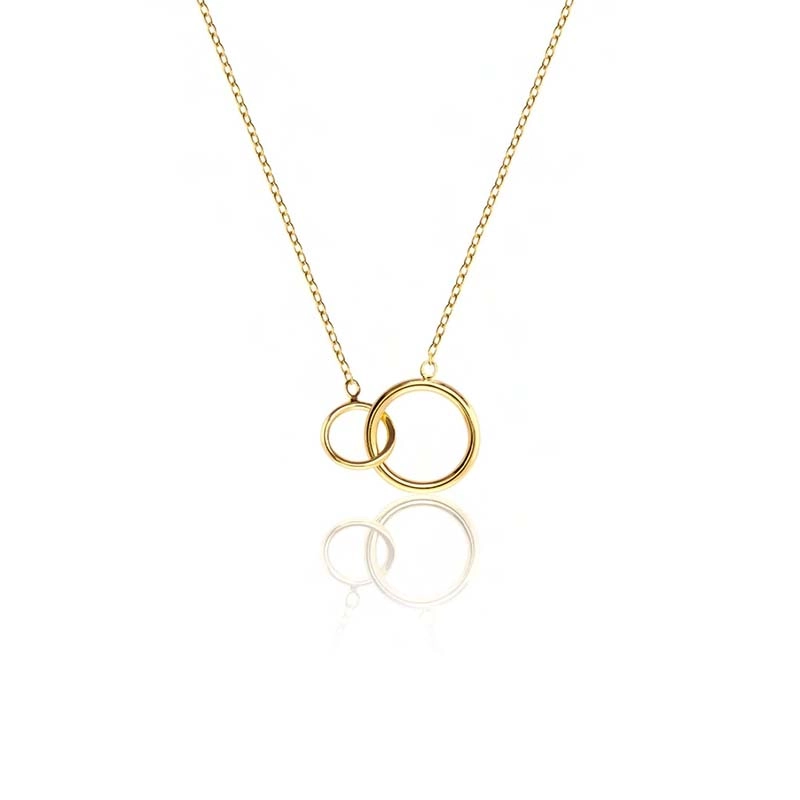 SOPHIE by SOPHIE - Mini Circle Necklace Gold