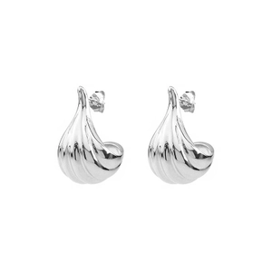Fig Hoops Silver von Emma Israelsson, Schneller Versand - Nordicspectra.de