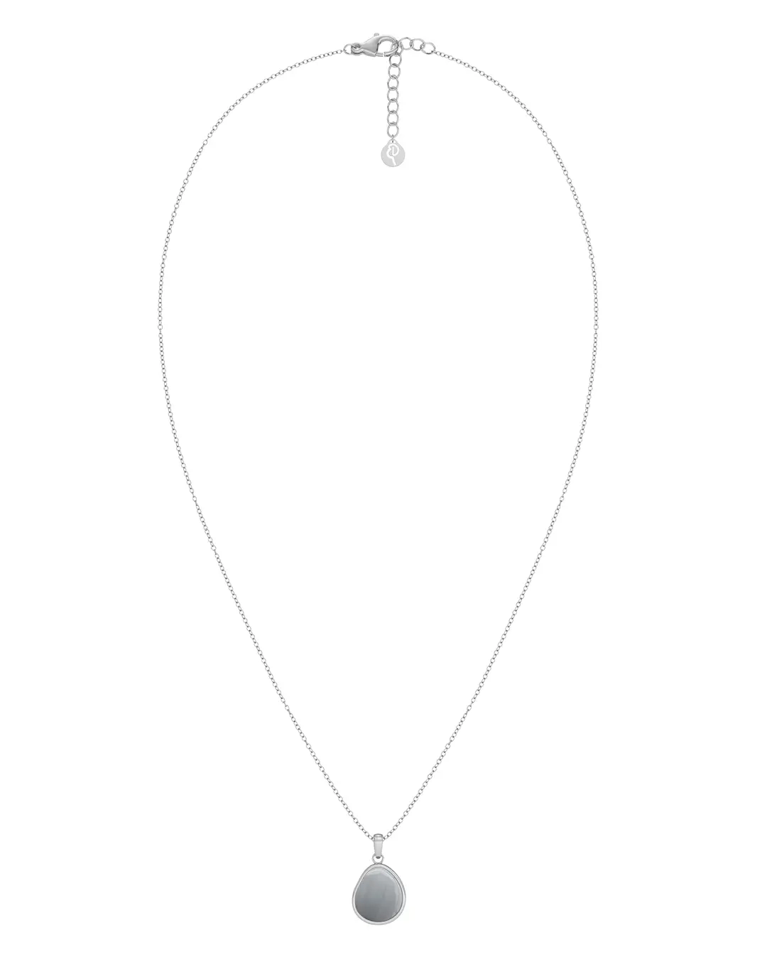 Agatha Necklace Grey Steel - Edblad - Snabba leveranser - Gratis paketinslagning