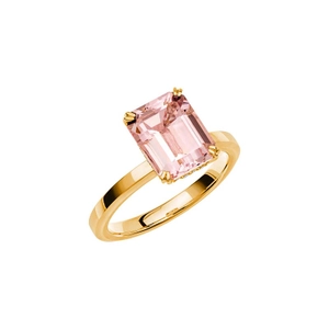 Fairytale 13 Morganite Gold - Wedding & engagement rings - Schalins - Scandinavian design - Nordic Spectra