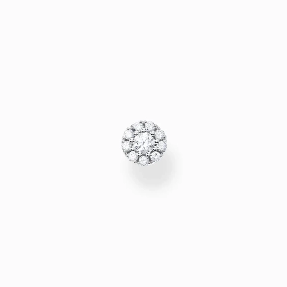 Einzel Ohrstecker Weiße Steine Silber - Thomas Sabo - Nordic Spectra