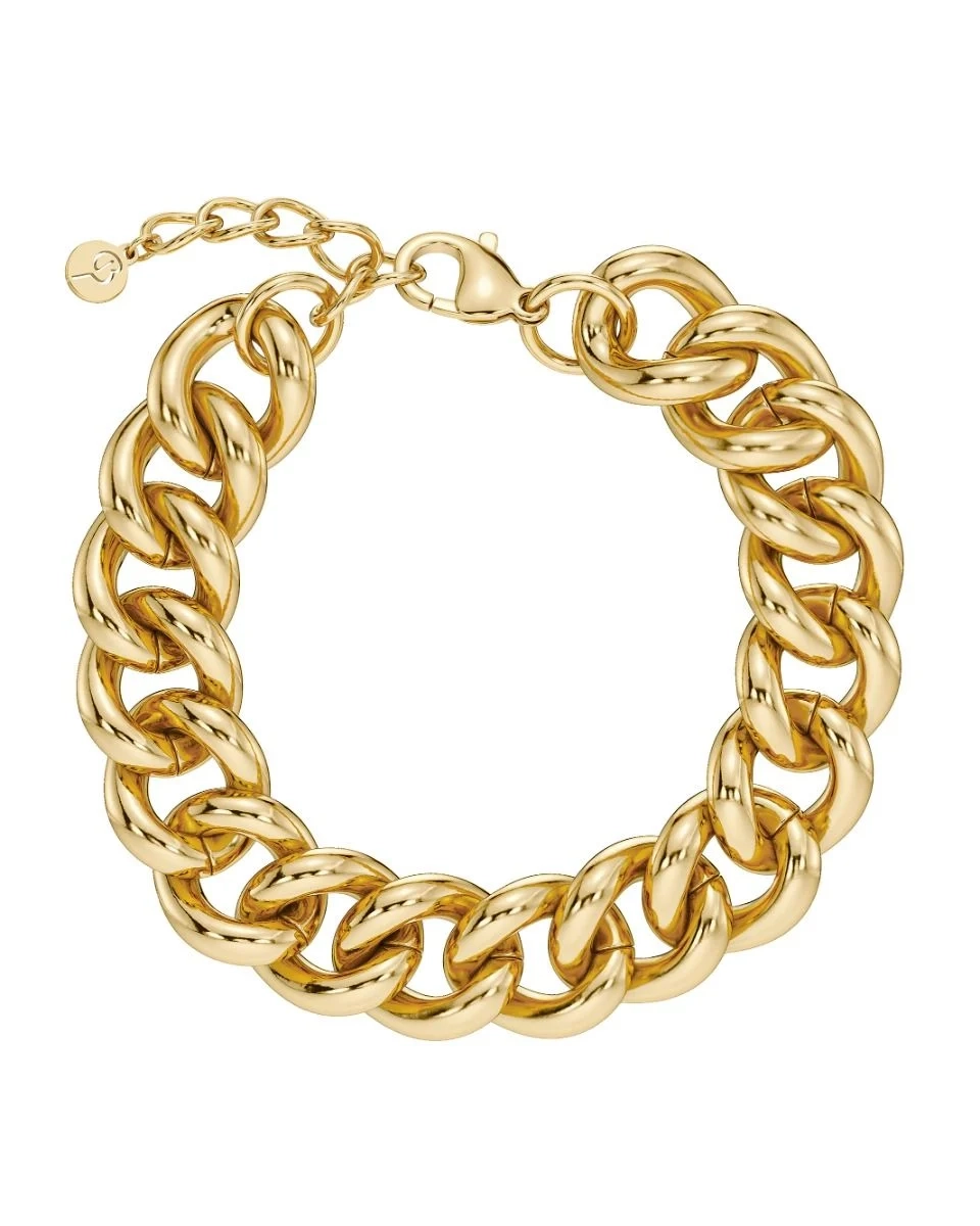 Edblad - Bold Curb Chain Bracelet Gold