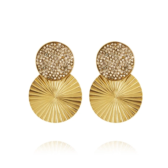 Lizzy Earrings Gold Cal - Caroline Svedbom - Snabb frakt & paketinslagning - Nordic Spectra