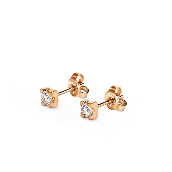 Sofia Diamond Earrings Gold  von Nordic Spectra, Schneller Versand - Nordicspectra.de