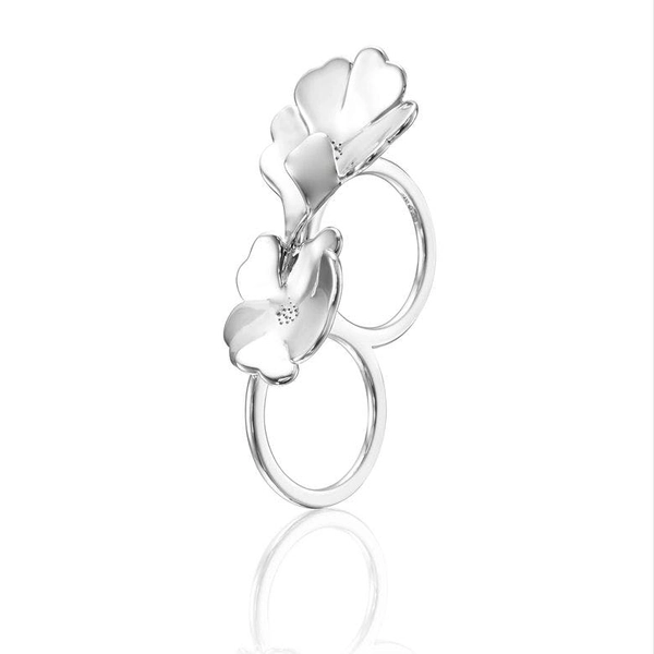 Violet Double Ring - Efva Attling ringar - Snabb frakt & paketinslagning - Nordicspectra.se