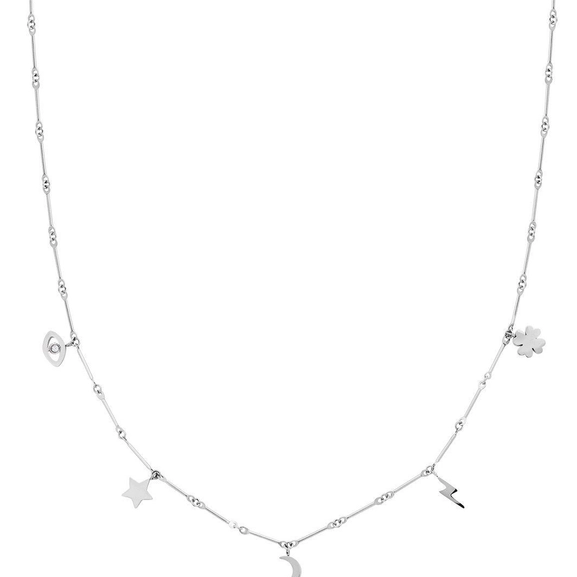 Charm Necklace Multi Steel - Edblad - Snabb frakt & paketinslagning - Nordicspectra.se