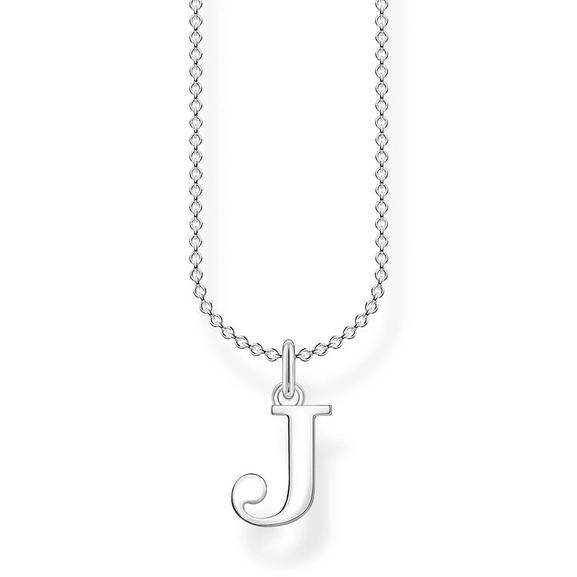 Bokstavshalsband - J - Thomas Sabo halsband - Snabb frakt & paketinslagning - Nordicspectra.se