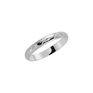 431.3 White Gold - Wedding & engagement rings - Schalins - Scandinavian design - Nordic Spectra