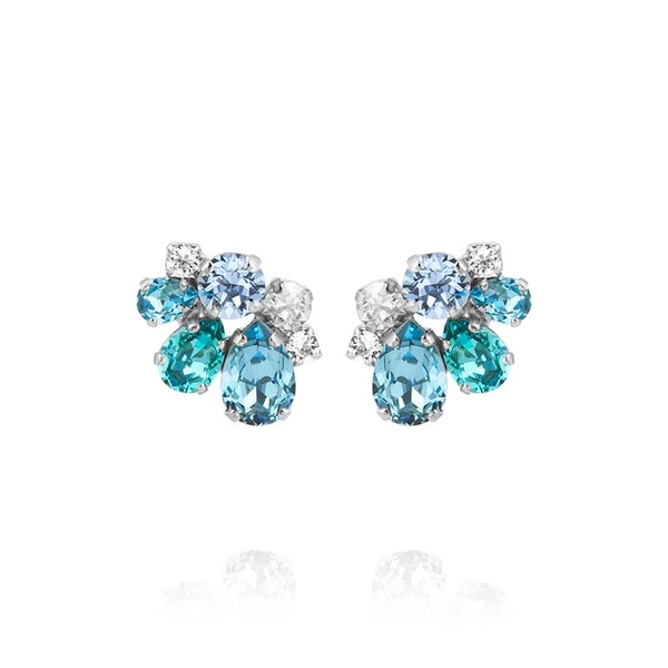 Katie Earrings Rhodium Sea Breeze Combo - Caroline Svedbom - Snabb leverans - Nordic Spectra