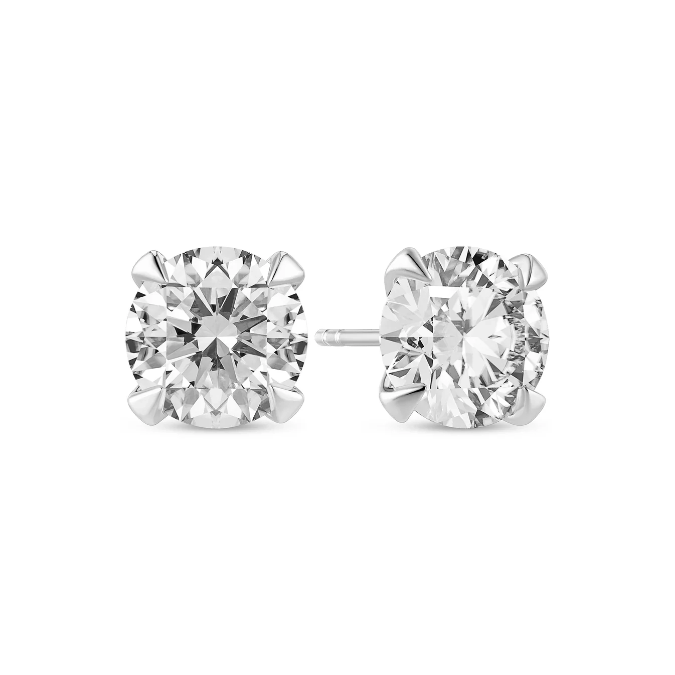 Sif Jakobs - Venice Solitaire Earrings 14K Vitguld 2.00ct