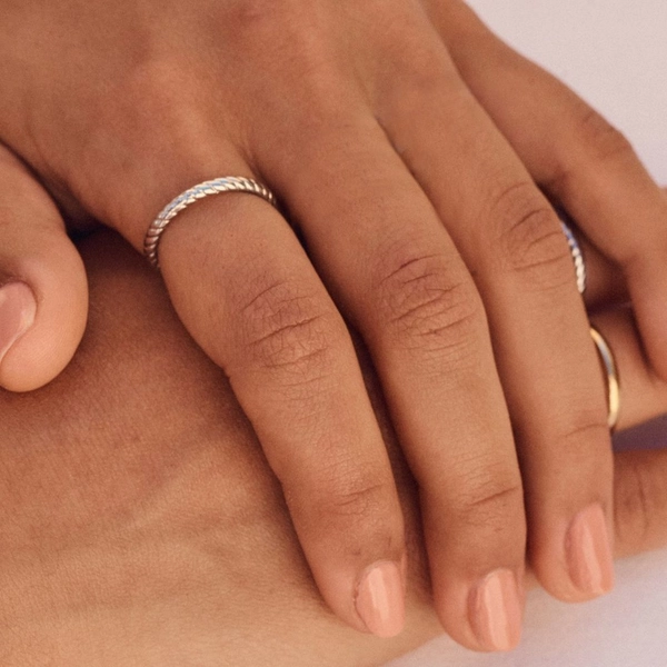 Rope Ring Steel - Edblad - Snabb frakt & paketinslagning - Nordicspectra.se