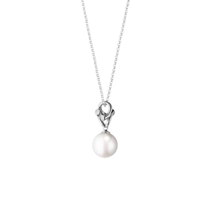 Magic Halskette Weißes Gold Mit Anhänger Perlen Und Diamanten von Georg Jensen, Schneller Versand - Nordicspectra.de