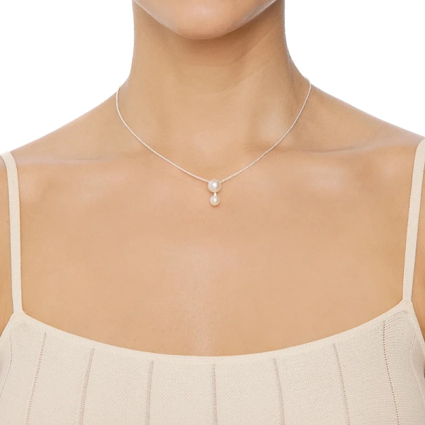 Drip Drop Pearl Necklace - Efva Attling - Vackra & betydelsefulla smycken - Fri frakt