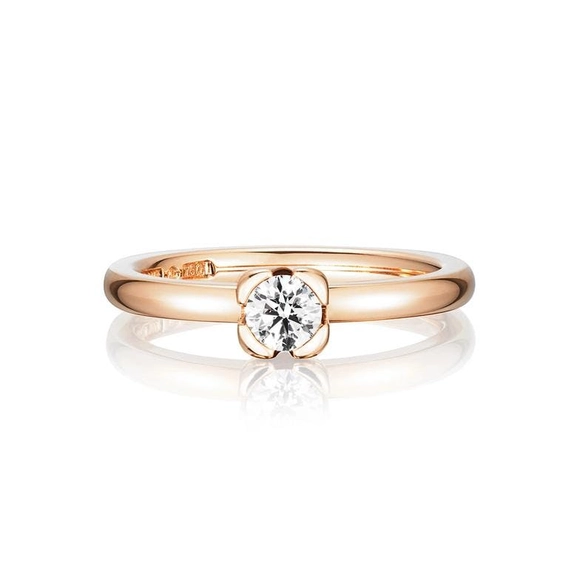 Love Bead Wedding Ring 0.30 ct Gold - Efva Attling ringar - Snabb frakt & paketinslagning - Nordicspectra.se