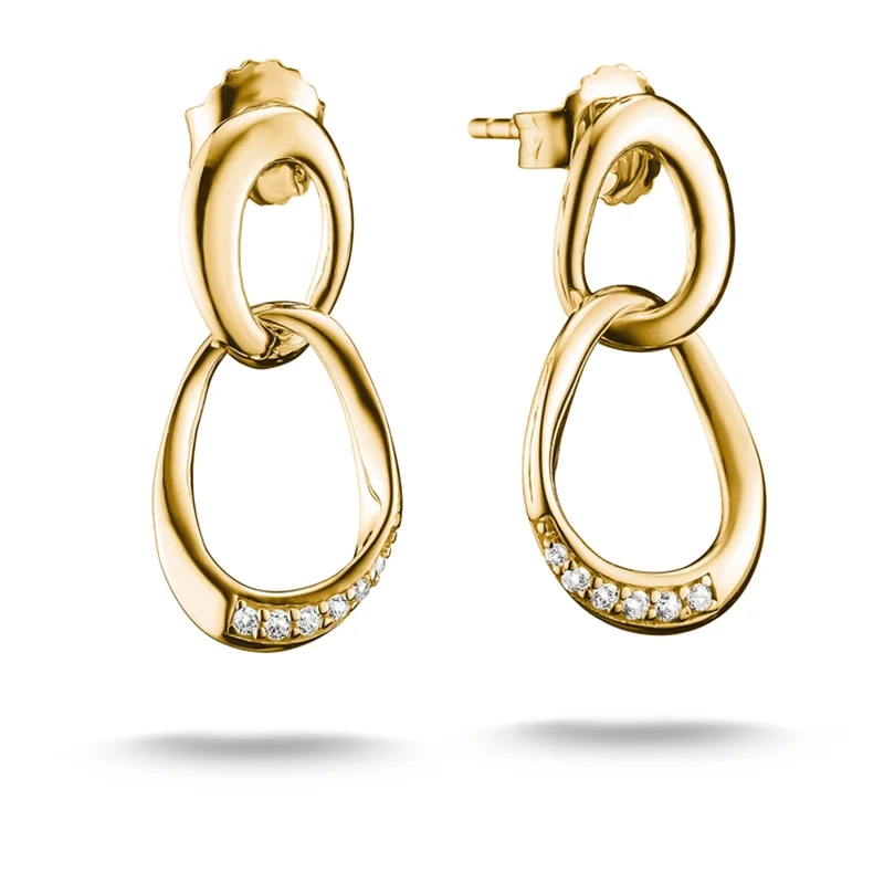 Thomas Sabo - Stora Together Örhängen Guld