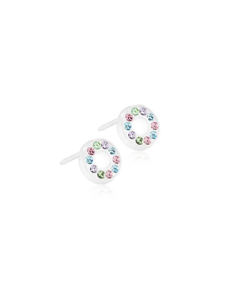Blomdahl - MP Brilliance Puck Hollow 8 mm Light Fantasy