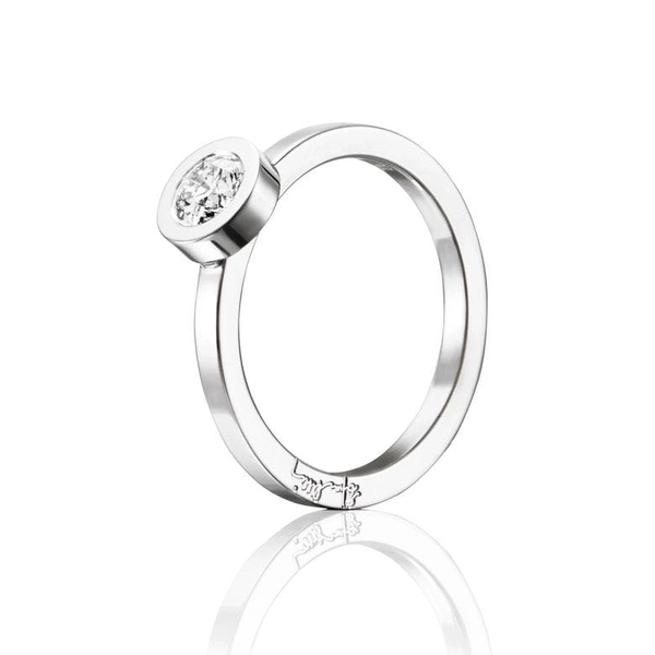 The Wedding Thin Ring 0.40 ct White Gold - Efva Attling ringar - Snabb frakt & paketinslagning - Nordicspectra.se