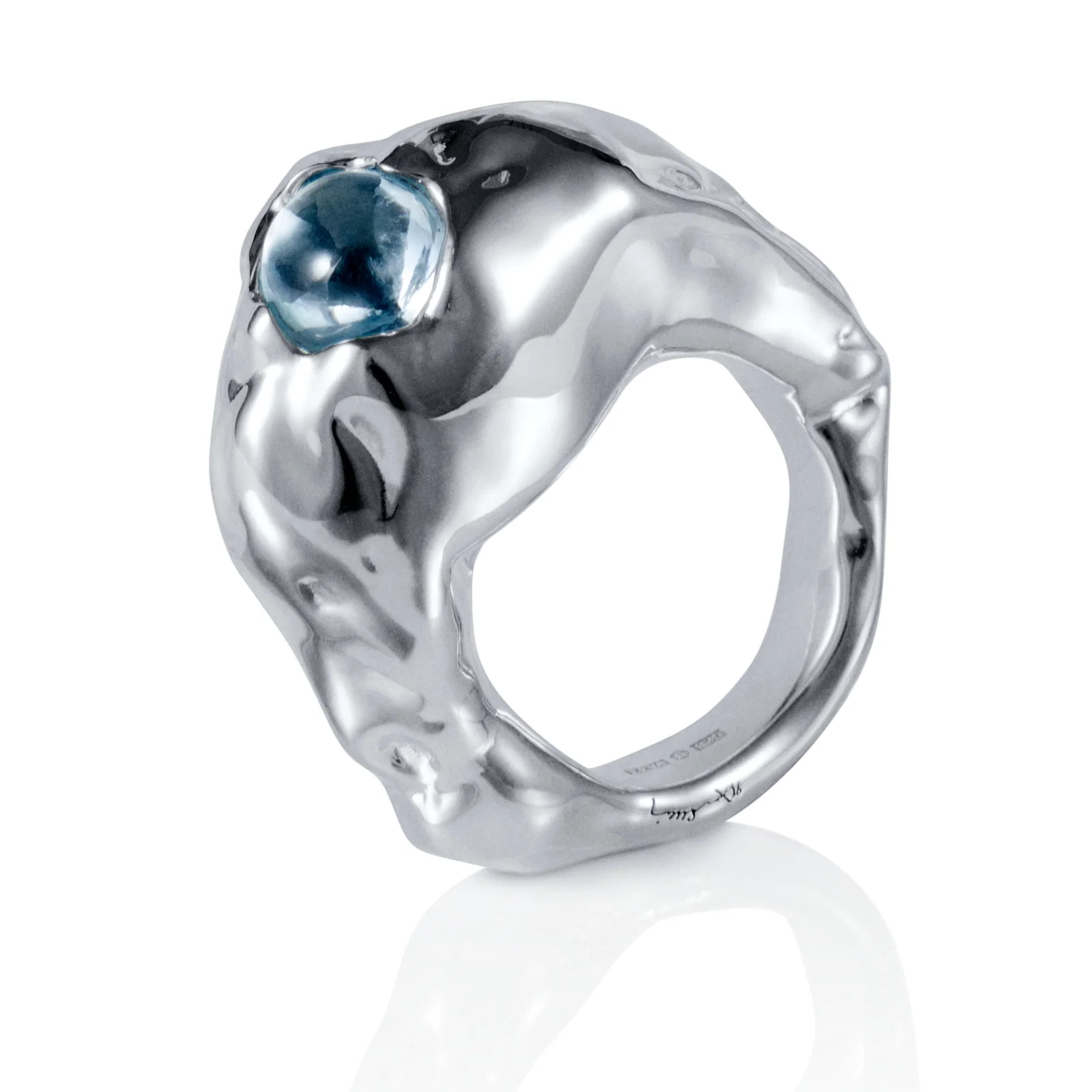 Efva Attling - Vulcano Ring - Topaz