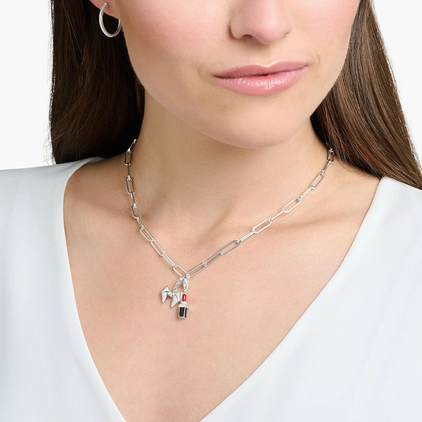 Charm-hängsmycke Läppstift Silver - Thomas Sabo berlock - Snabb frakt & paketinslagning - Nordicspectra.se