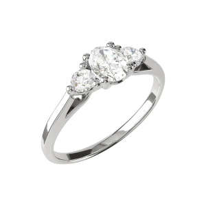 Eterna 19 White Gold - Wedding & engagement rings - Schalins - Scandinavian design - Nordic Spectra