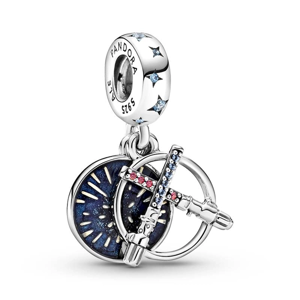 Star Wars Lichtschwert doppelter Charm-Anhänger von PANDORA, Schneller Versand - Nordicspectra.de