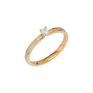 Glimmer A02 Gold - Wedding & engagement rings - Schalins - Scandinavian design - Nordic Spectra