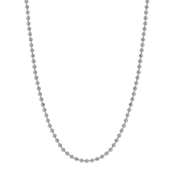 ANNIE Kort Halsband 2 mm Stål - Astrid & Agnes - Nordic Spectra