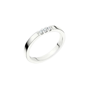 Lycka 0.09 Silver - Vigsel- & förlovningsringar - Schalins - Fri storleksändring* - Nordic Spectra
