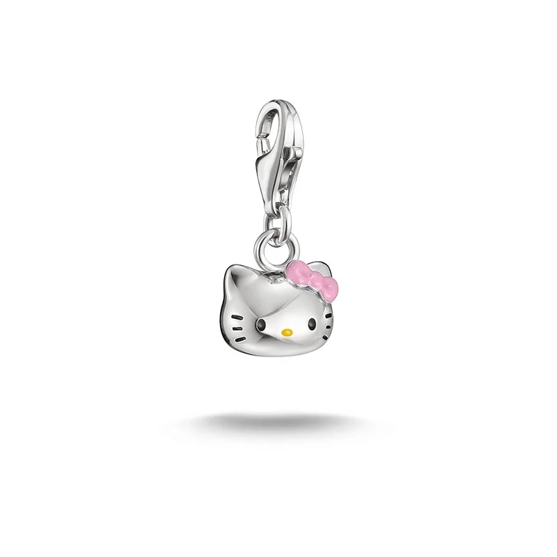 Hello Kitty Rosa Rosett Berlock