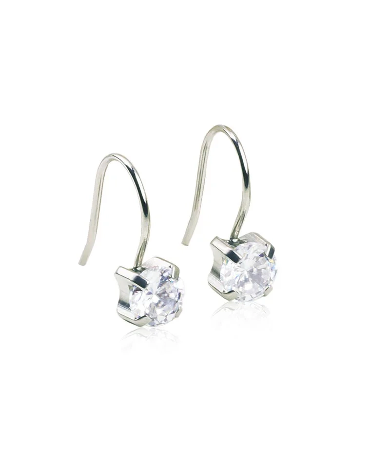 Blomdahl - NT Pendant Tiffany 7 mm CZ White
