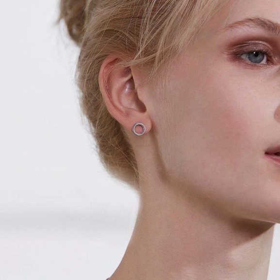 Circle Mini Studs Steel - Edblad - Snabb frakt & paketinslagning - Nordicspectra.se