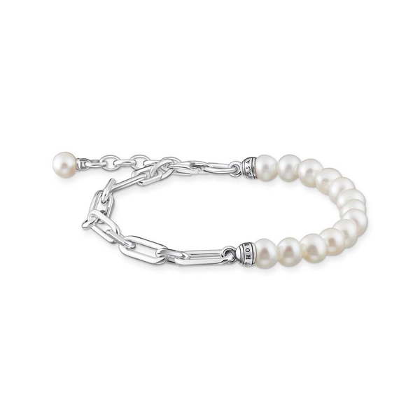Armband Glieder Und Perlen Silber von Thomas Sabo, Schneller Versand - Nordicspectra.de