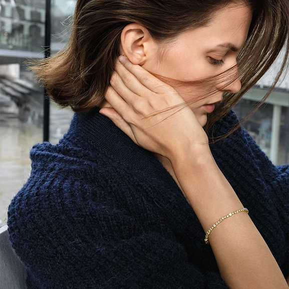 Georg Jensen Signature Diamonds Tennisarmband - Georg Jensen örhängen - Snabb frakt & paketinslagning - Nordicspectra.se
