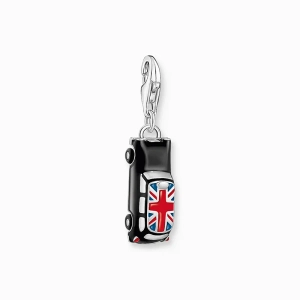 Charm-Anhänger LONDON Taxi mit Union Jack Silber - Thomas Sabo - Nordic Spectra