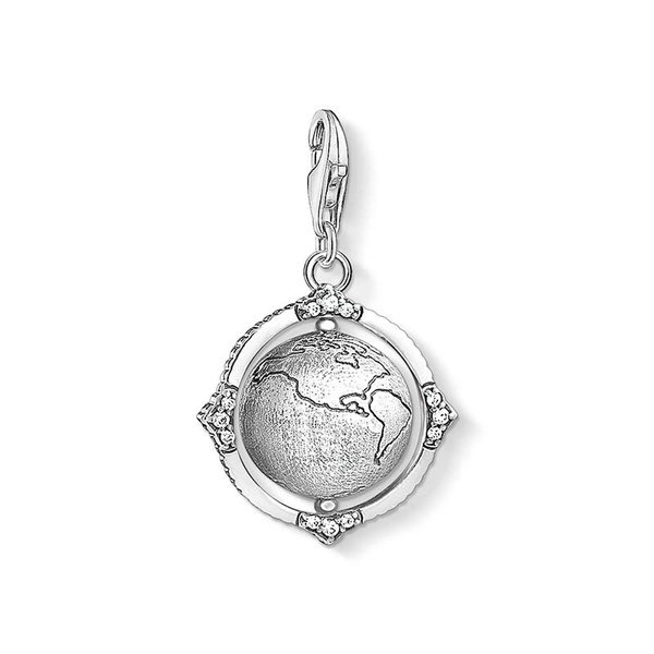 Charm-Anhänger Vintage Weltkugel von Thomas Sabo, Schneller Versand - Nordicspectra.de
