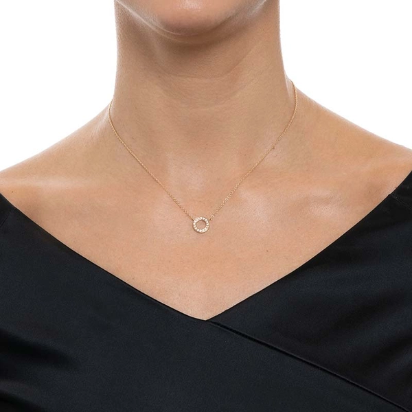Circle Of Love Necklace Gold - Efva Attling - Suuri valikoima & ilmainen lahjapaketointi - Nordicspectra.fi