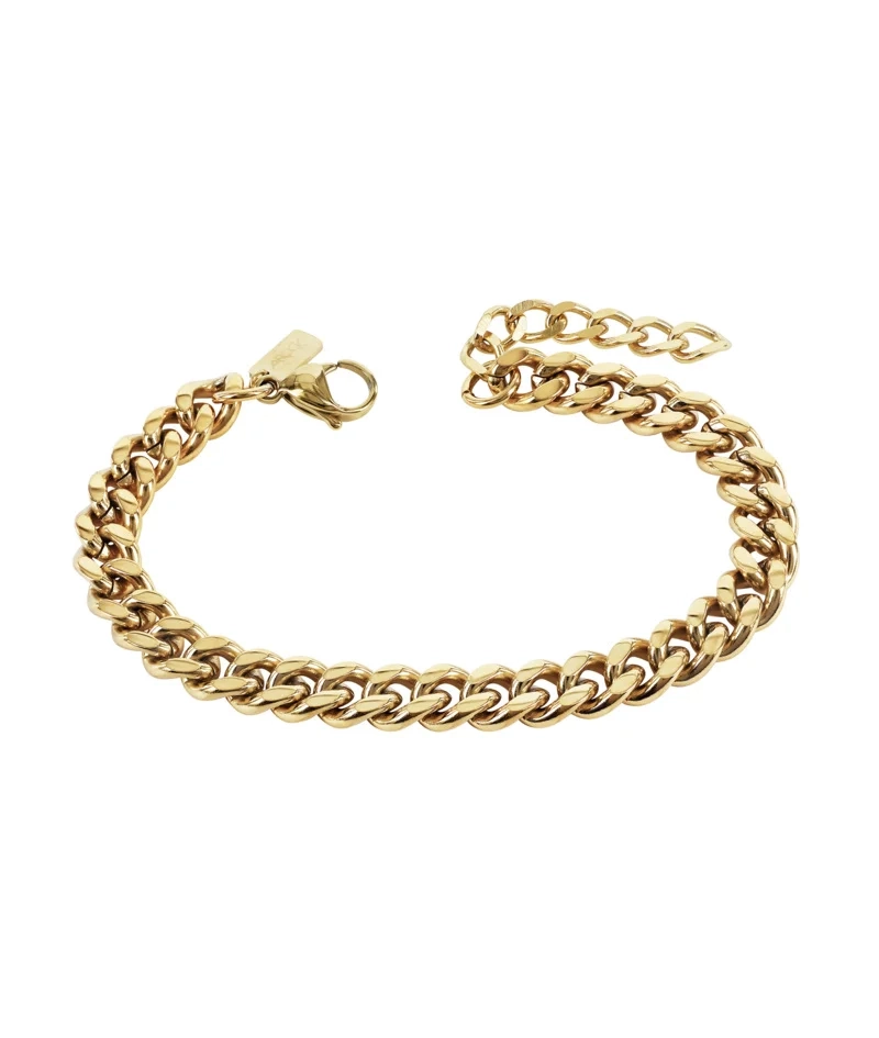 AROCK - LEO Armband 8 mm Guld