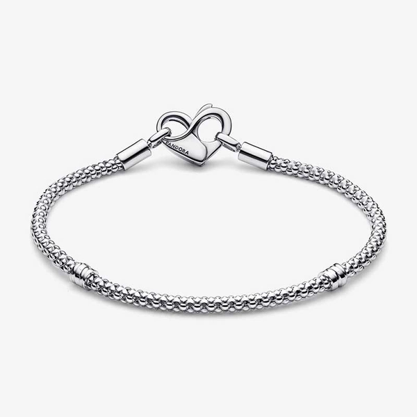 Armband mit Infinity Herzverschluss von PANDORA, Schneller Versand - Nordicspectra.de
