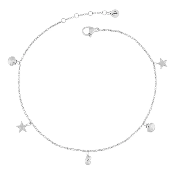 Beachcomber Anklet Multi Steel - Edblad - Snabb frakt & paketinslagning - Nordic Spectra