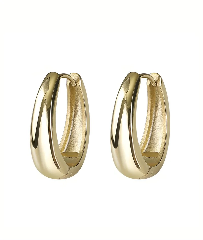 ALINA Stora Hoops Guld - Astrid & Agnes - Nordic Spectra