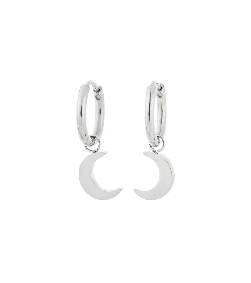 Bright Night Hoops Steel - Edblad - Snabb frakt & paketinslagning - Nordicspectra.se