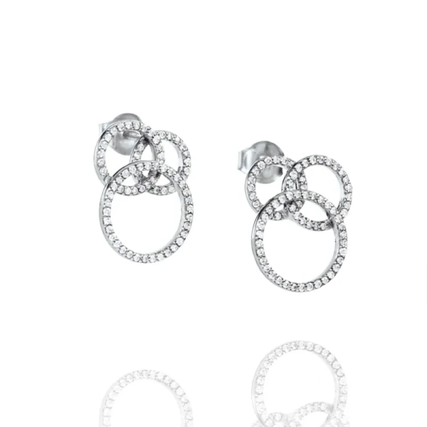 Bubbles & Stars Ear White Gold - Efva Attling - Sveriges största återförsäljare - Nordic Spectra