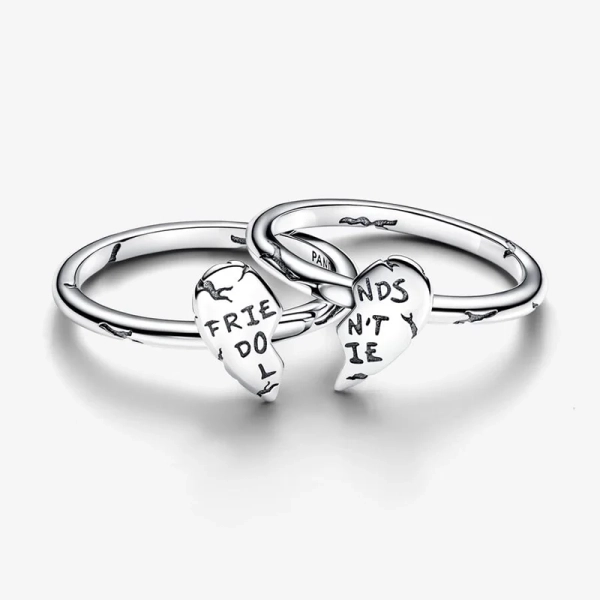 Stranger Things Friends Don't Lie Delbar Ring - PANDORA - 1-2 dagar leverans - Gratis paketinslagning